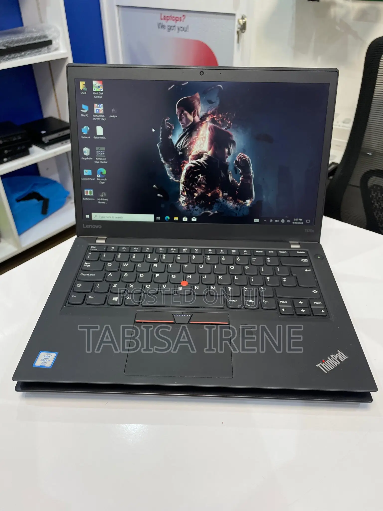 New Laptop Lenovo ThinkPad T470s 8GB Intel Core I7 SSD 256GB