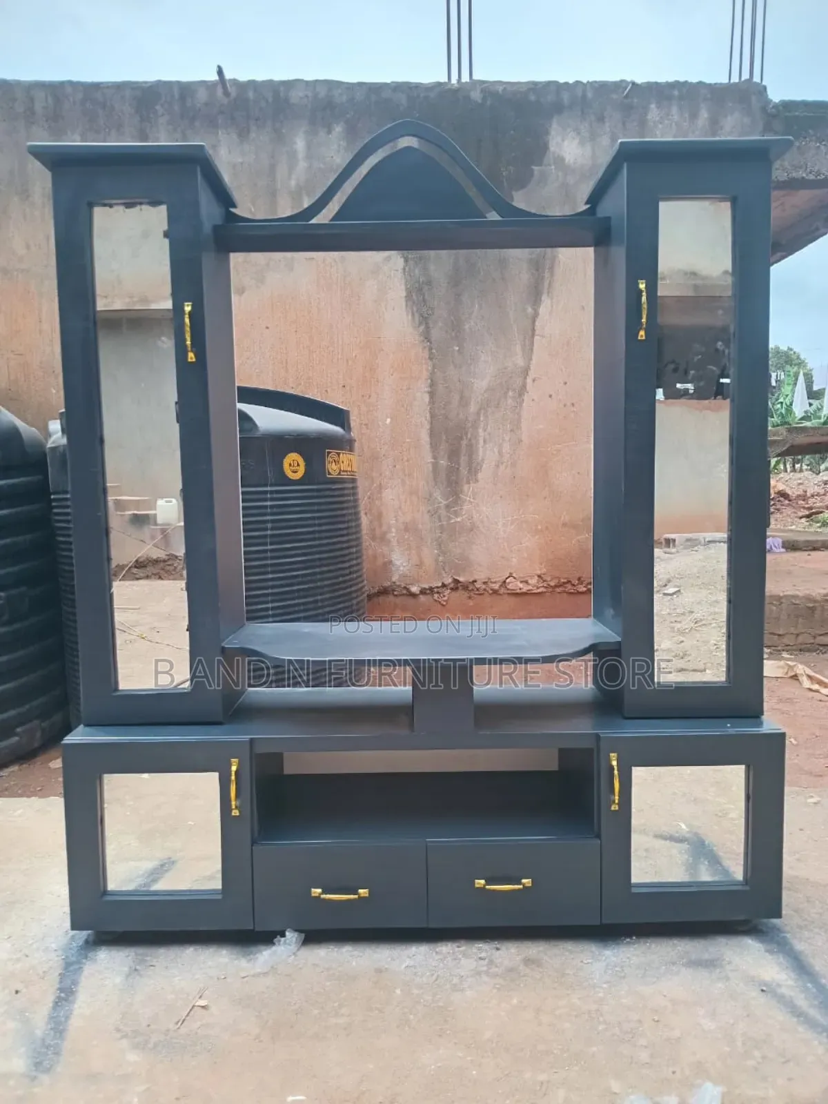 Extensive Tv Stand 125cm Length By160cms Height