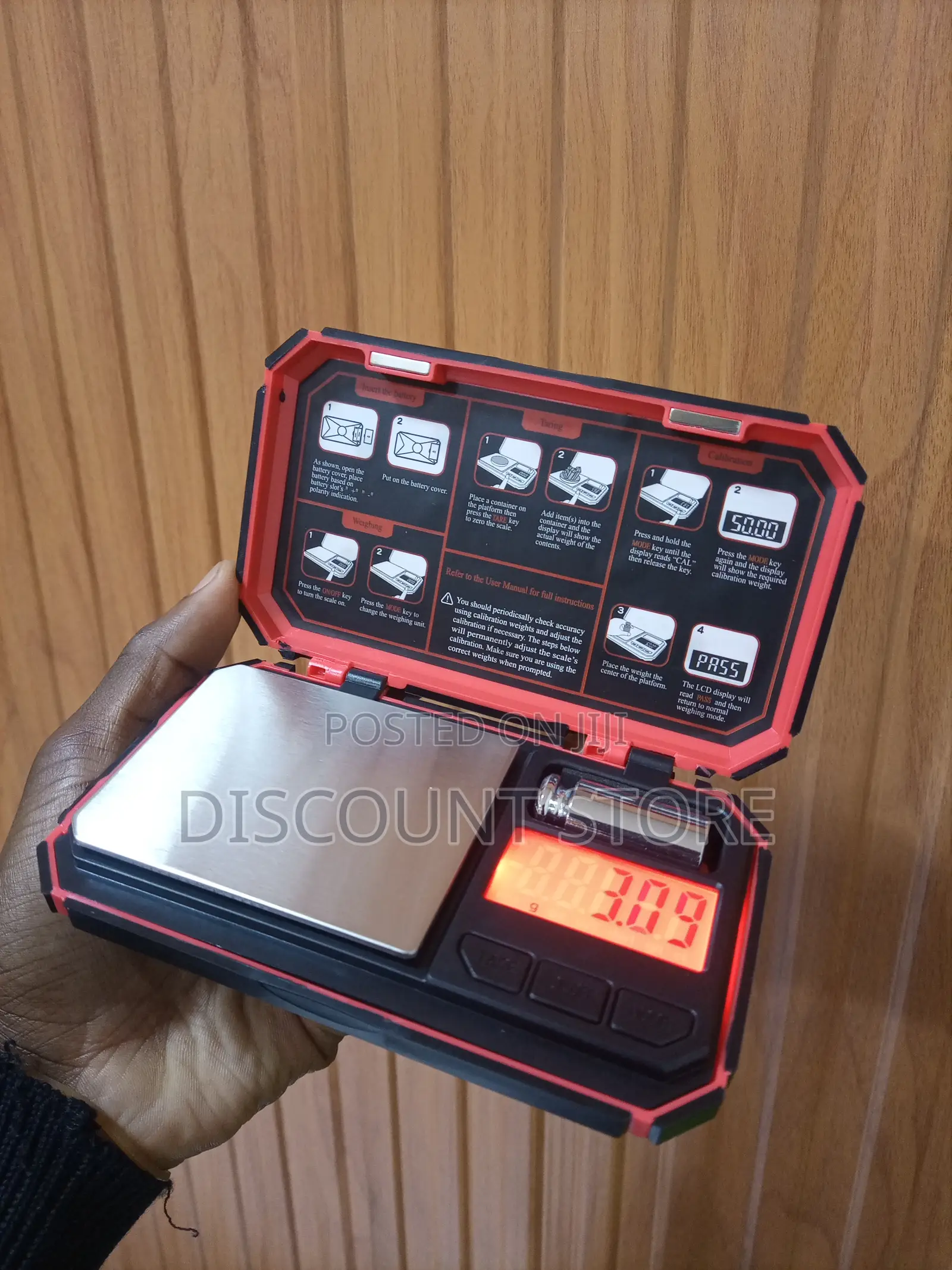 Mineral Precision Weighing Scale 200g Pocket Digital Weighing Scale