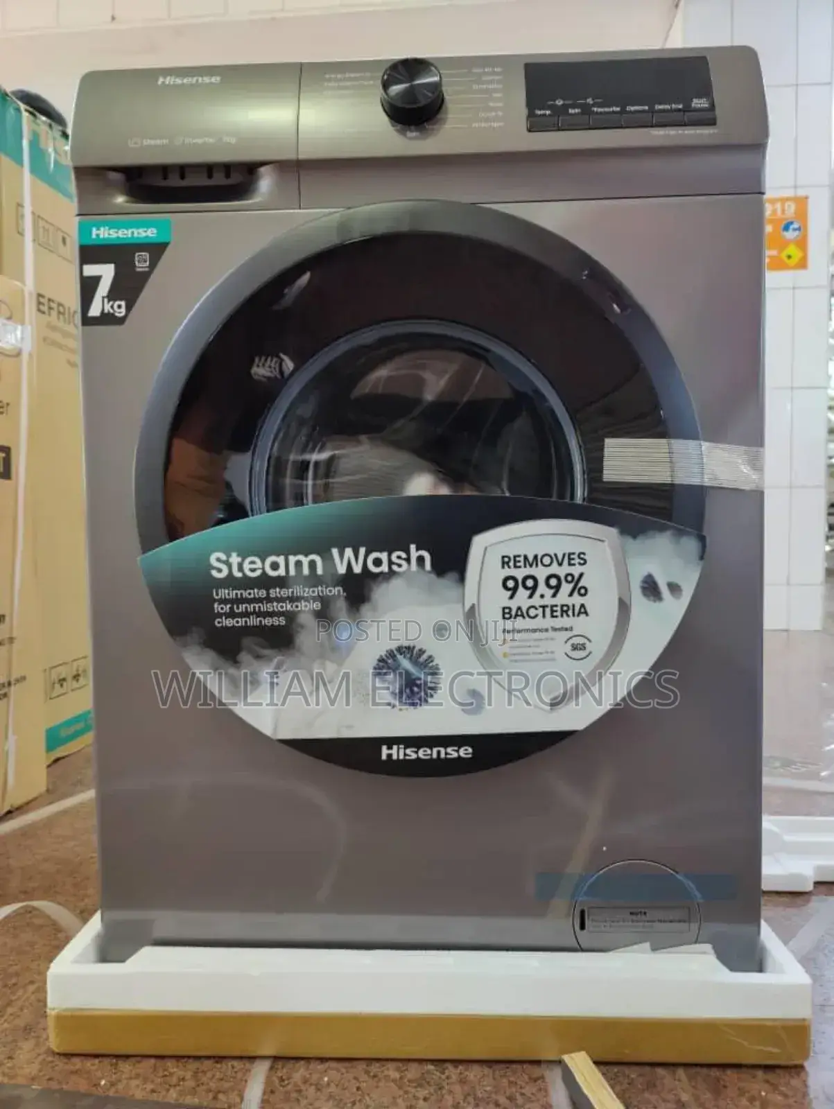 Hisense 7kg Front Loader Washing Machine