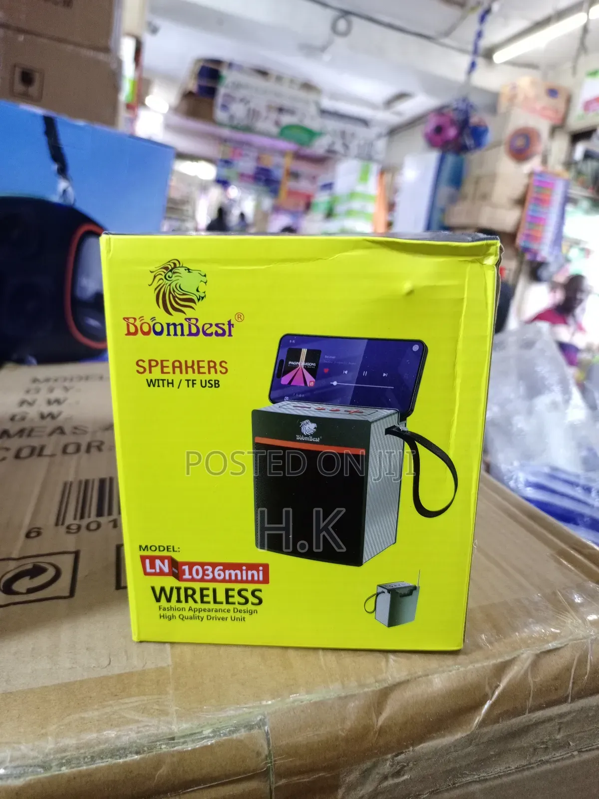 Boombest Ln-1036mini Super Bass Bluetooth Speaker.