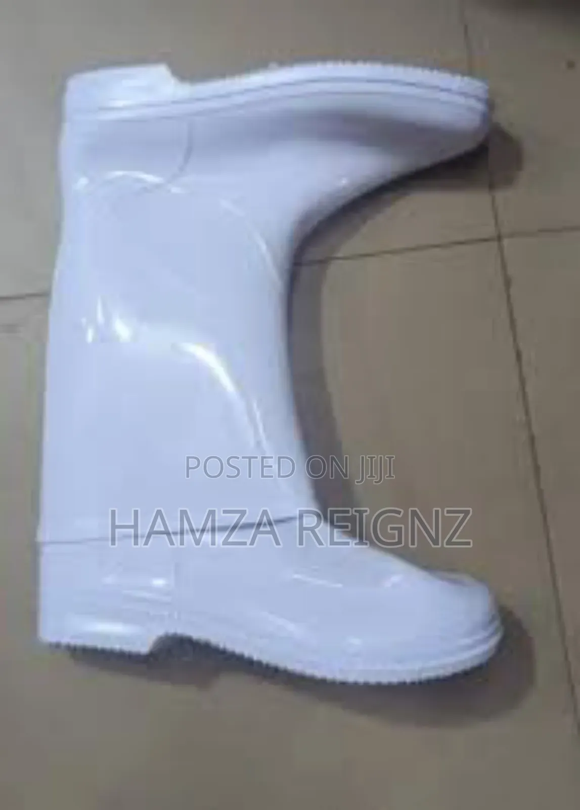 White Boots Men Women Wellington Walking Hunting Wellies Rain
