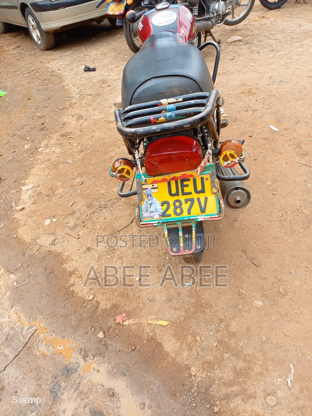 TVS HLX 125 2019 Red