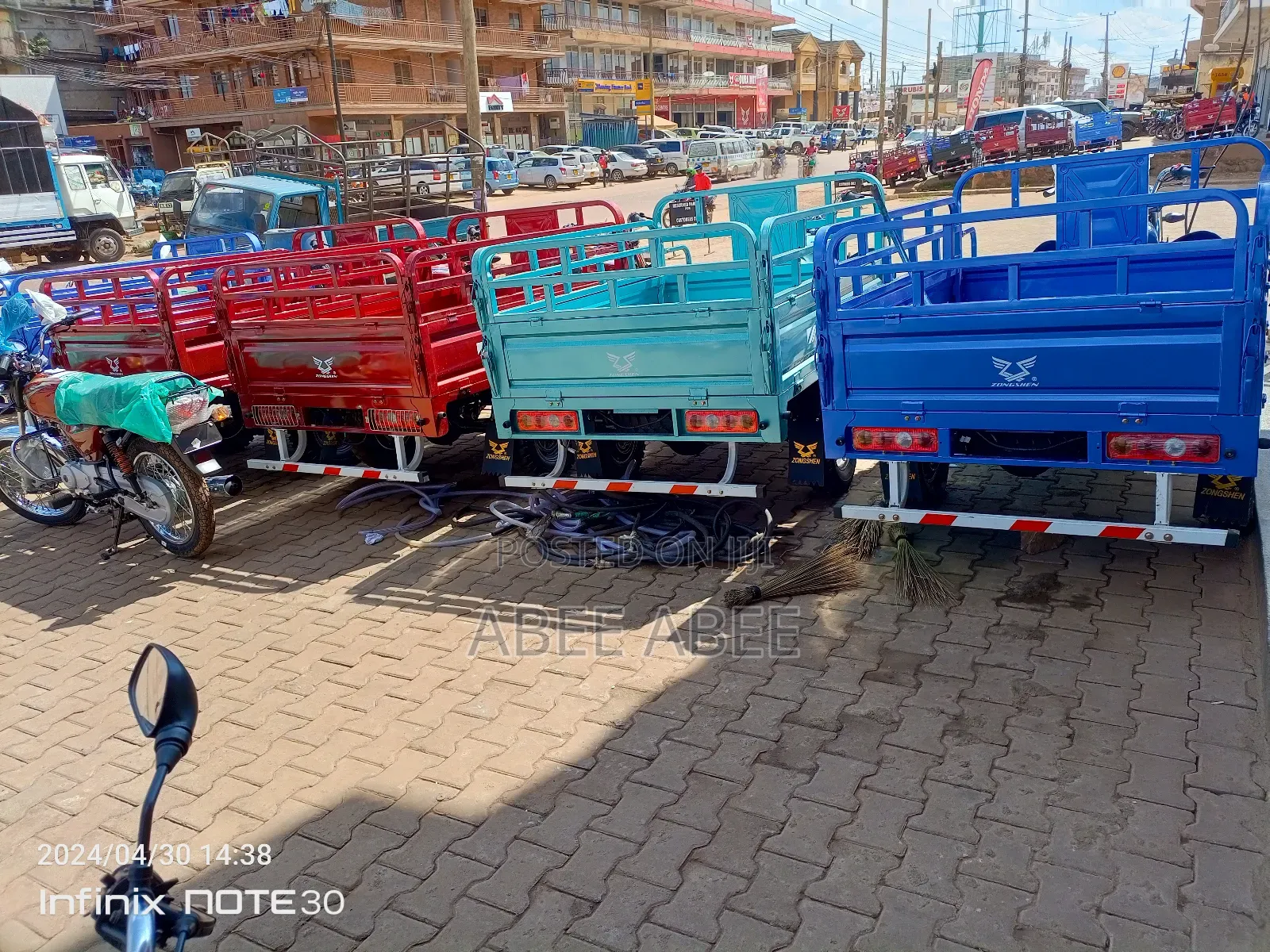 New Zongshen ZS100-27 2025 Blue