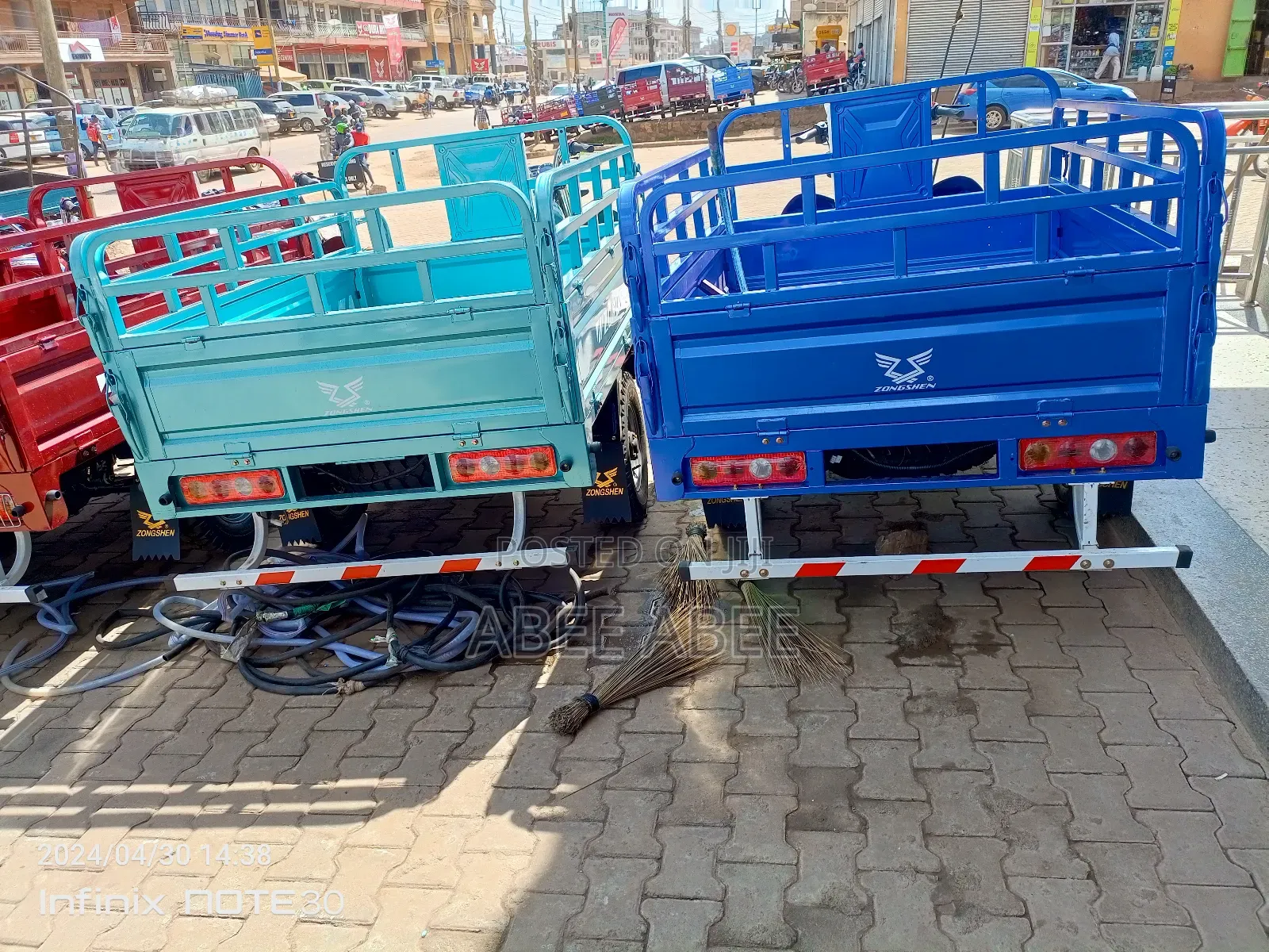 New Zongshen ZS100-27 2025 Blue
