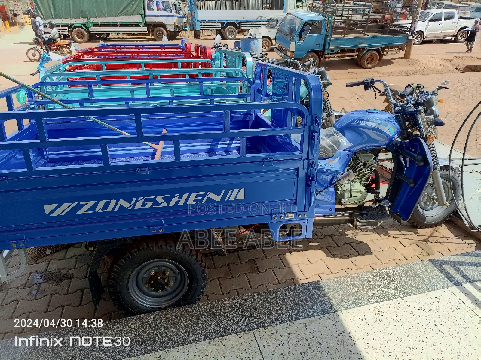 New Zongshen ZS100-27 2025 Blue