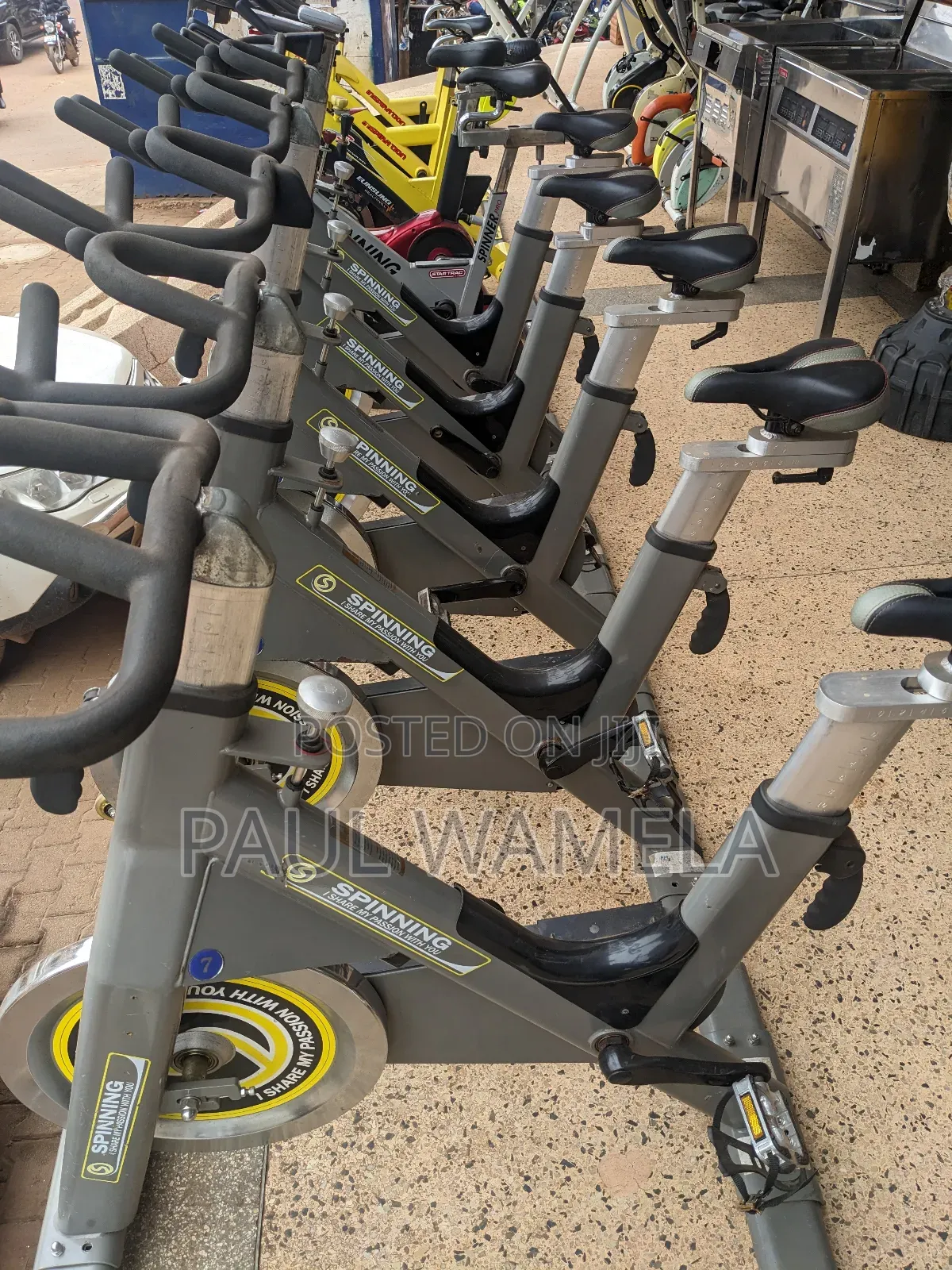 Home Gym Equipment, Spinning Bike, Medicine Ball,Barbell Plates,Tagrop