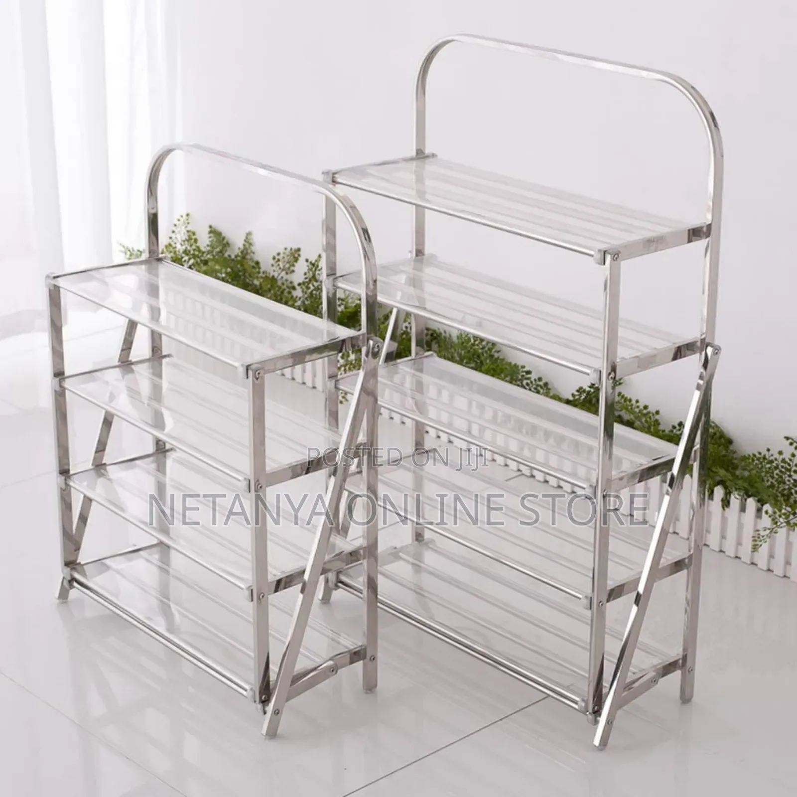 Strong Aluminium Bench Shoe Rack