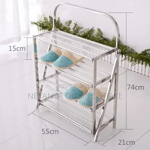 Strong Aluminium Bench Shoe Rack