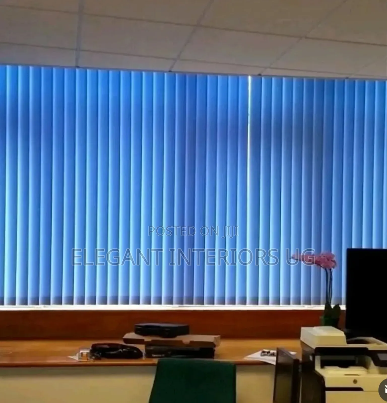 Sky Blue Blinds Per Square Meter Good for Office and Kitchen Windows