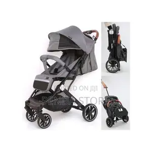 Kidilo Black Lightweight Baby Stroller - Foldable Stroller Storage Bag
