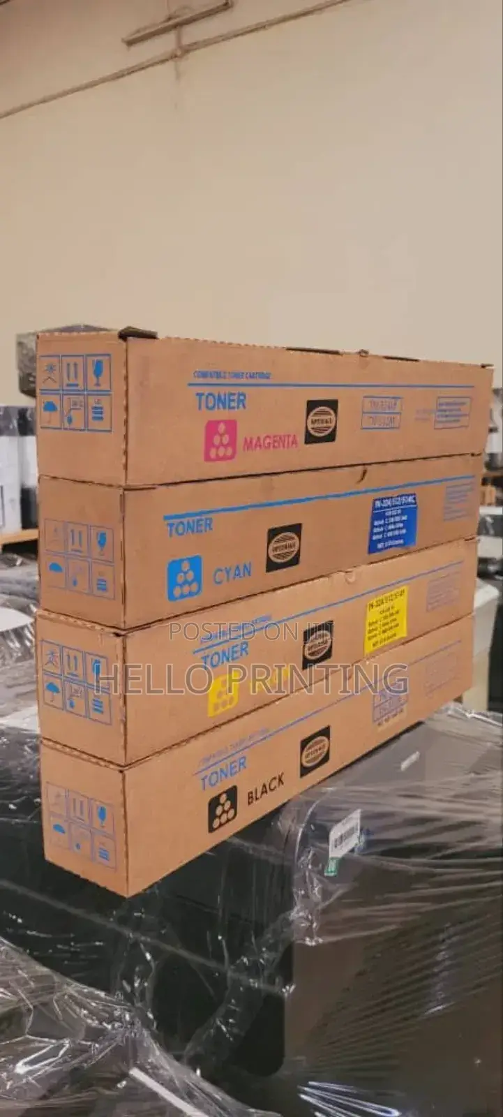 Konica Minolta Bizhub TNC Cyan Toner – Vivid Blue Prints