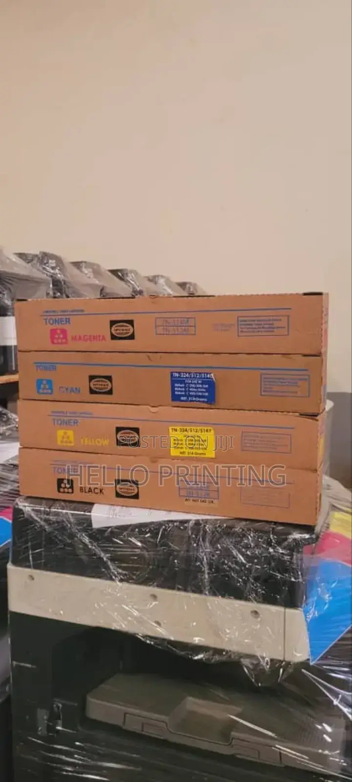 Bizhub Tny Yellow Toner – Add Warmth to Your Prints