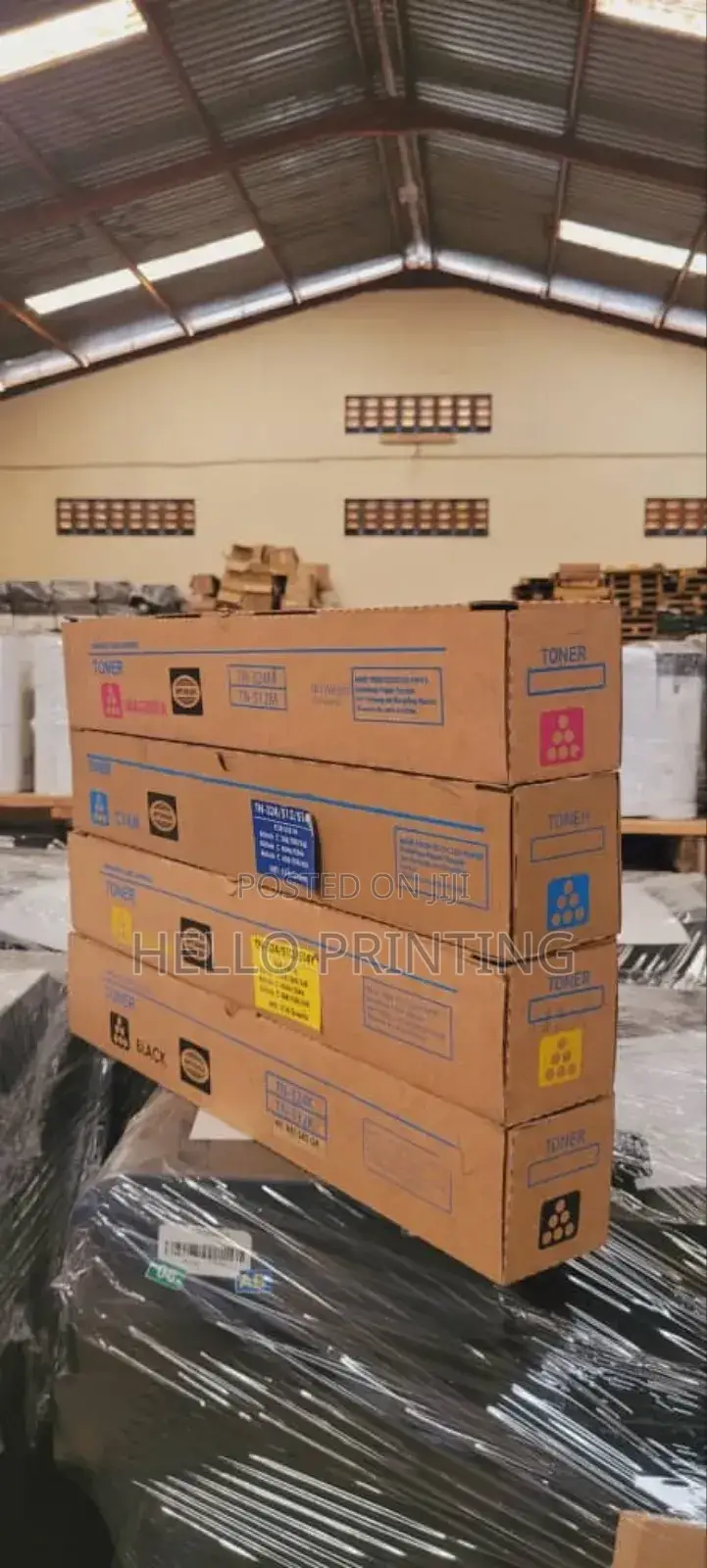 Bizhub Tn- Black Toner Reliable Printing for Reports, Contracts