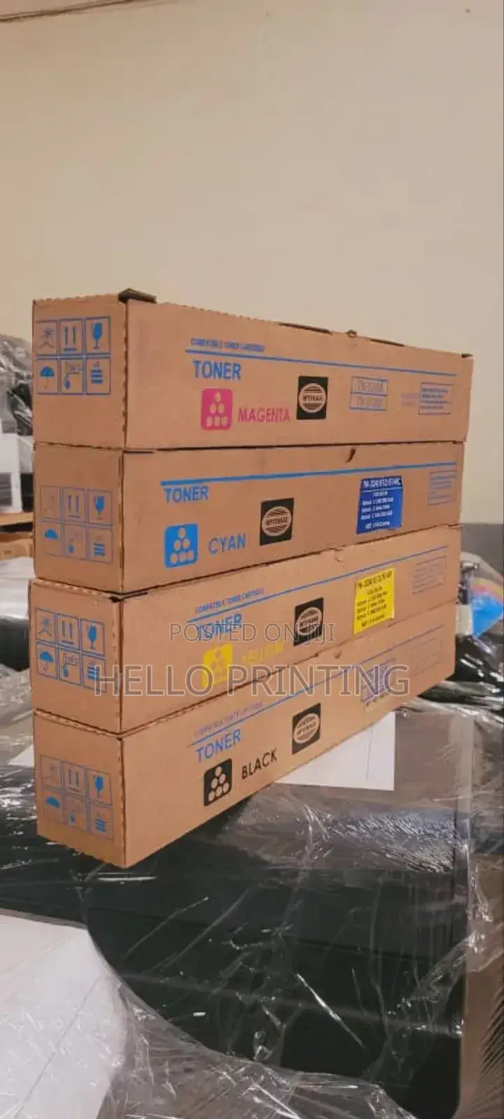 Bizhub TNC Cyan Toner – Clear and Consistent Blue