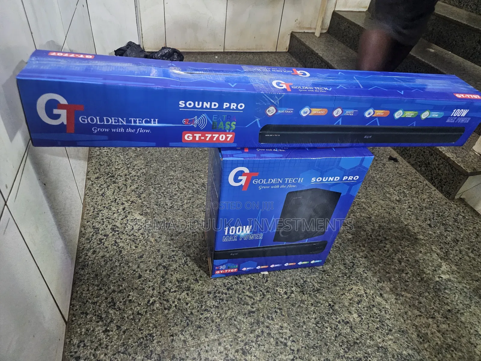 Golden Tech Gt-7707 Sound Bar