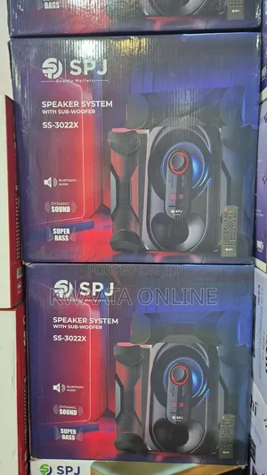 SPJ 3.1 Ch Fm/Sd Multimedia Bluetooth Home Audio System / Sub Woofer