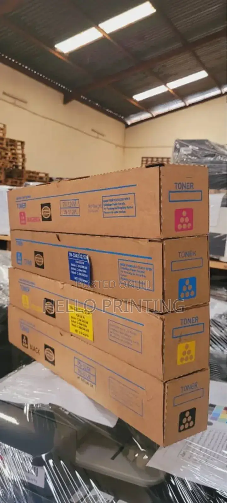 Bizhub TNC Cyan Toner – Balanced and Vibrant Color