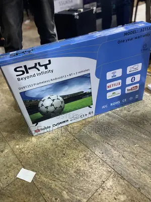 Sky 32” Smart Tv With Inbuilt Free to Air Channels.
