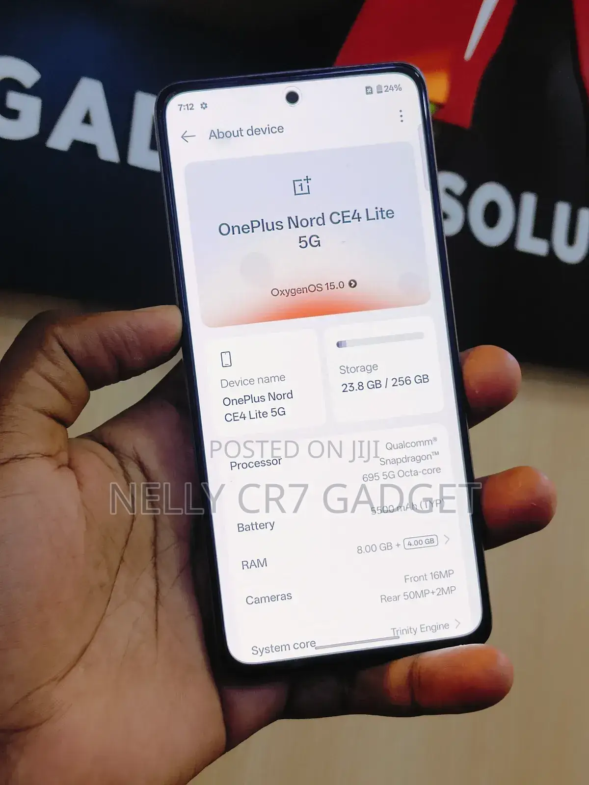 OnePlus Nord CE4 Lite 256 GB Gray