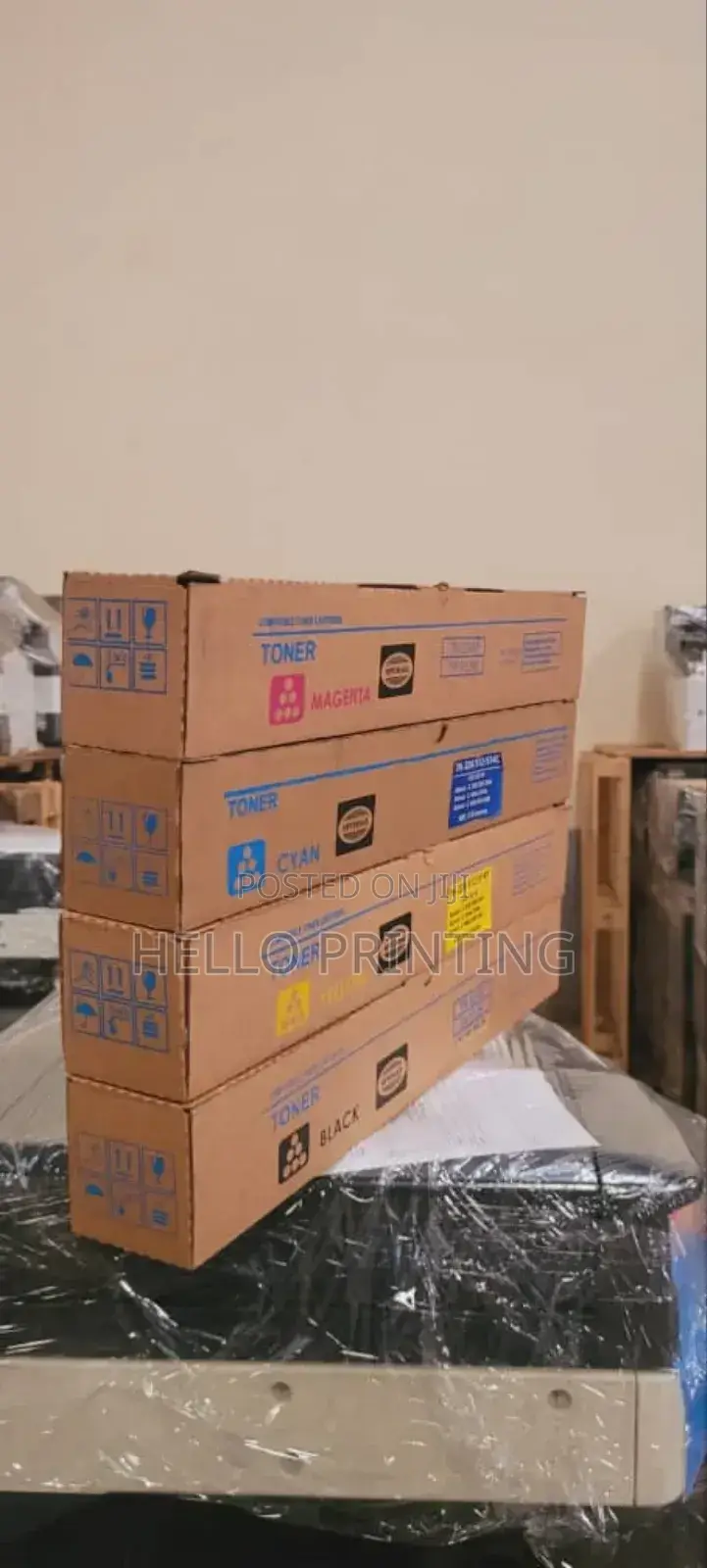 Bizhub Tny Yellow Toner – Lively and Eye-Catching Prints