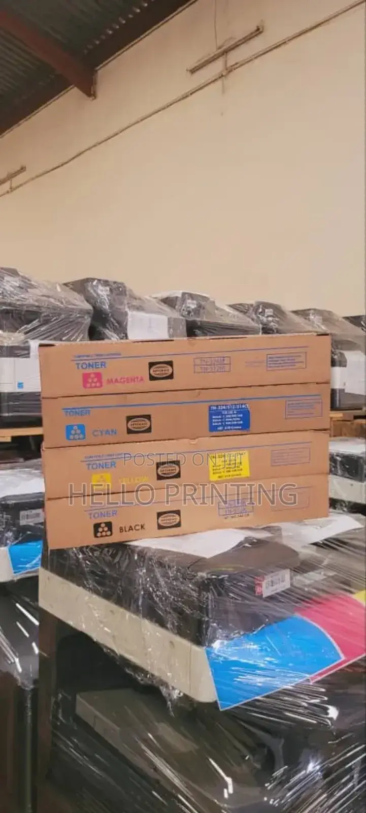 Bizhub TNC Cyan Toner – Vibrant Blue for Basic Prints