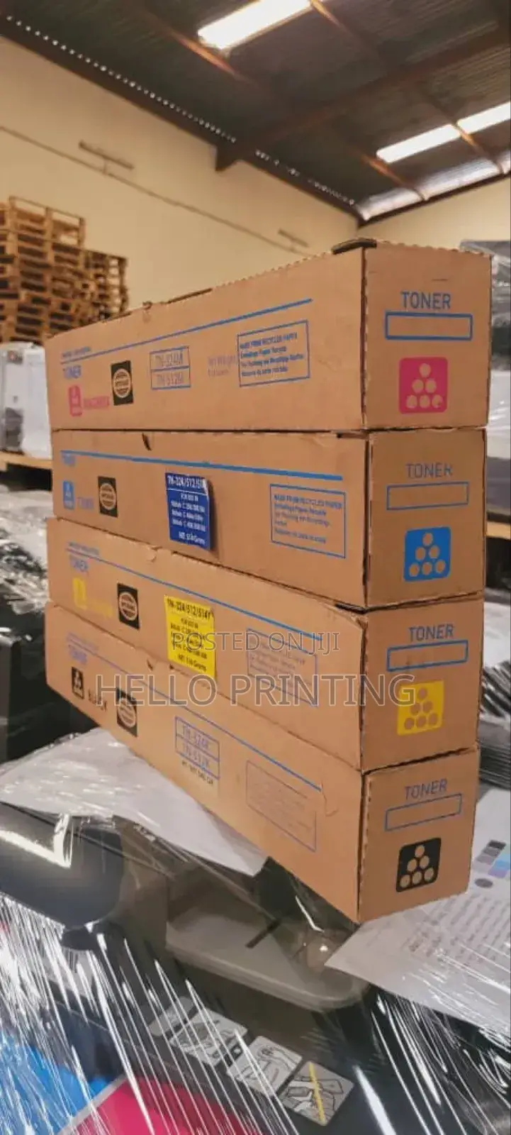 Bizhub Tny Yellow Toner – Bright Color That Pops