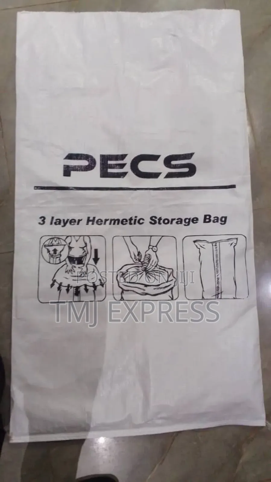 Branded 50kg Double Liner Polythene