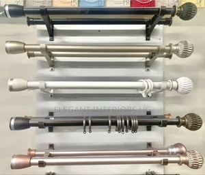 Elegant Curtain Rods Mostly Used in Homes and Hotels
