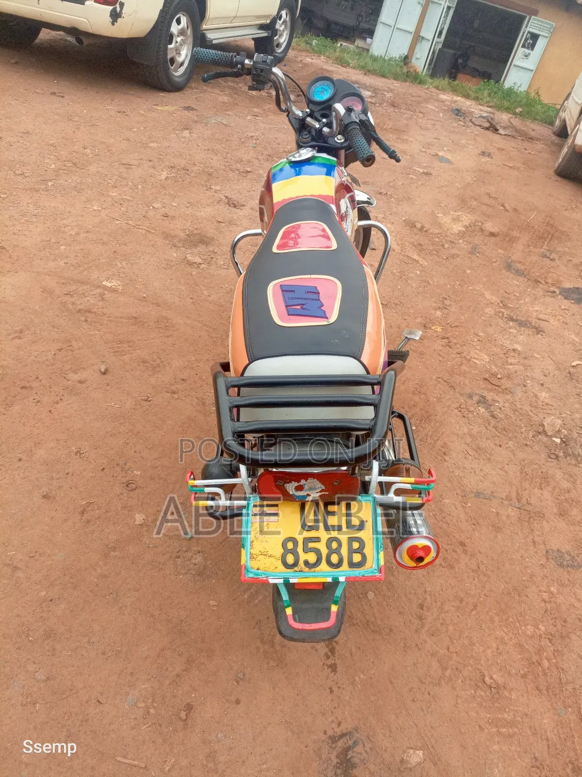 TVS XL 100 2019 Red