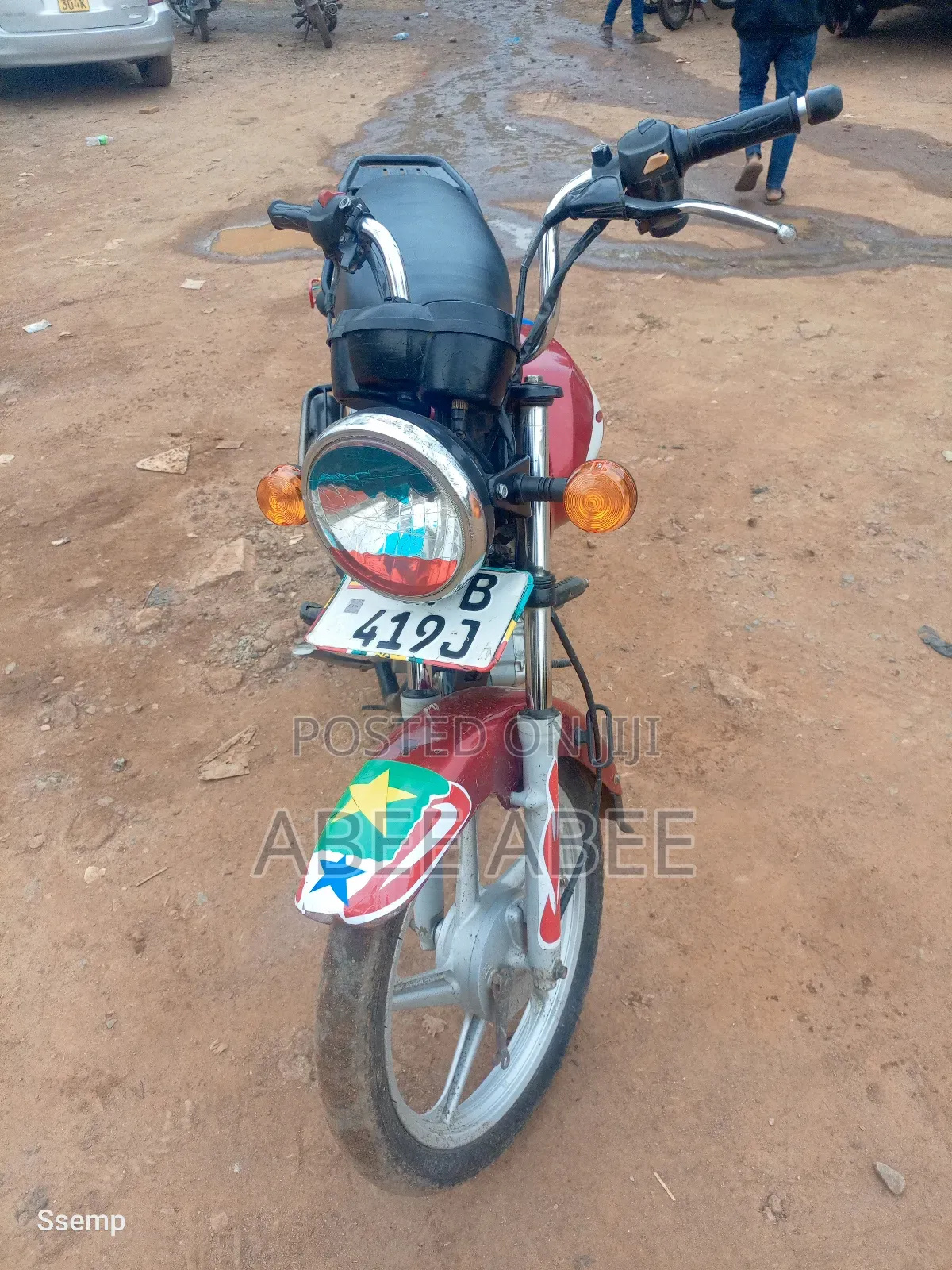 TVS HLX 125 2021 Red