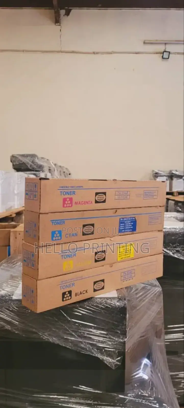 Bizhub Tny Yellow Toner – Bright, Eye-Catching Prints