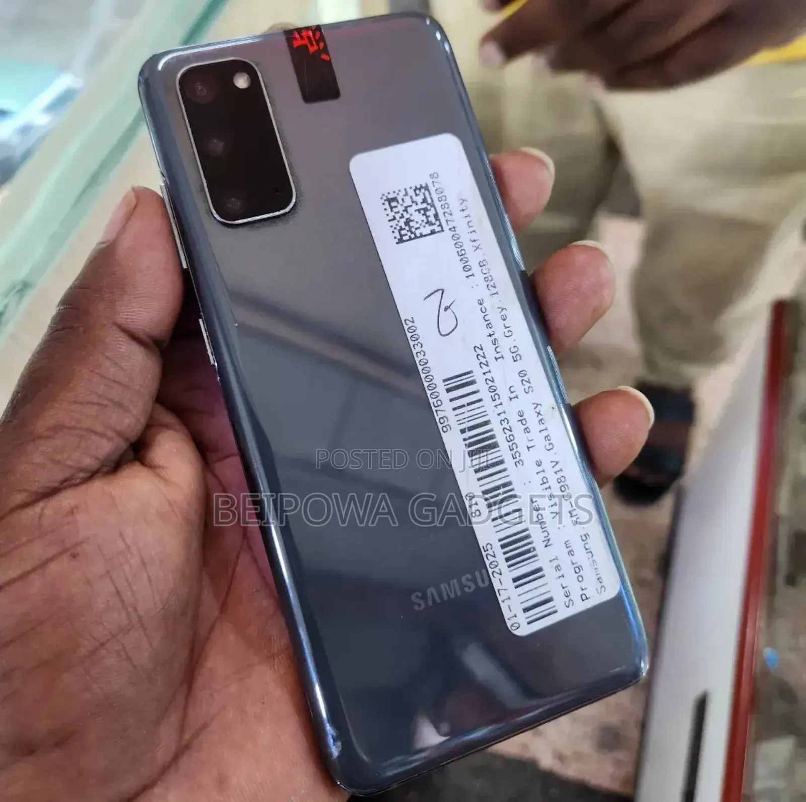 New Samsung Galaxy S20+ 5G 256 GB Gray