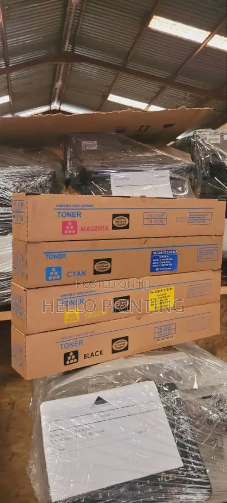 Bizhub Tn- Black Toner – High Yield for Bulk Printing