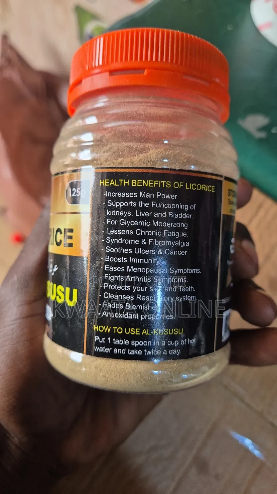 Al Kususu Sex Man Power Herbal Libido Booster Erection Supplement