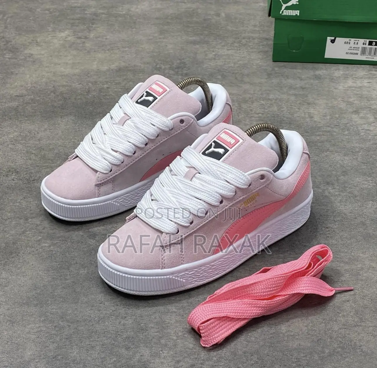 Original Women’S Pink Puma Suede Xl Sneakers