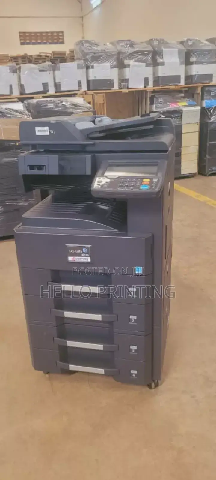 Efficient A3 Printing - Upto 30ppm Black White - Kyocera 3010i
