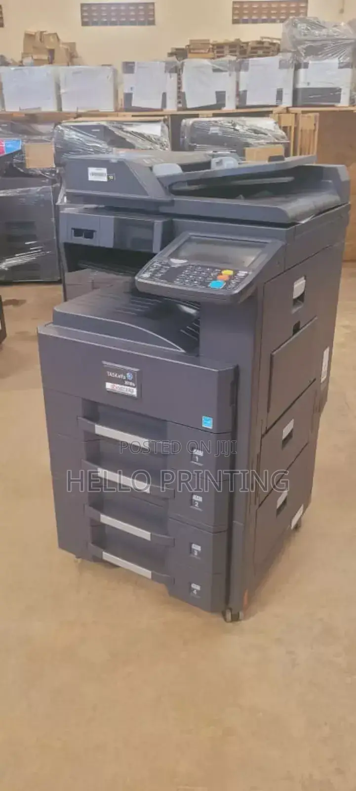 Fast Mfp: Scan, Copy , Print at a Turbo Speed - Kyocera Taskalfa 3010i