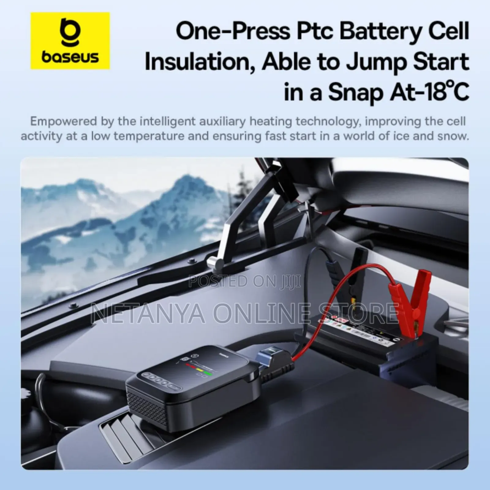 4in1 Super Energy Car Jump Starter