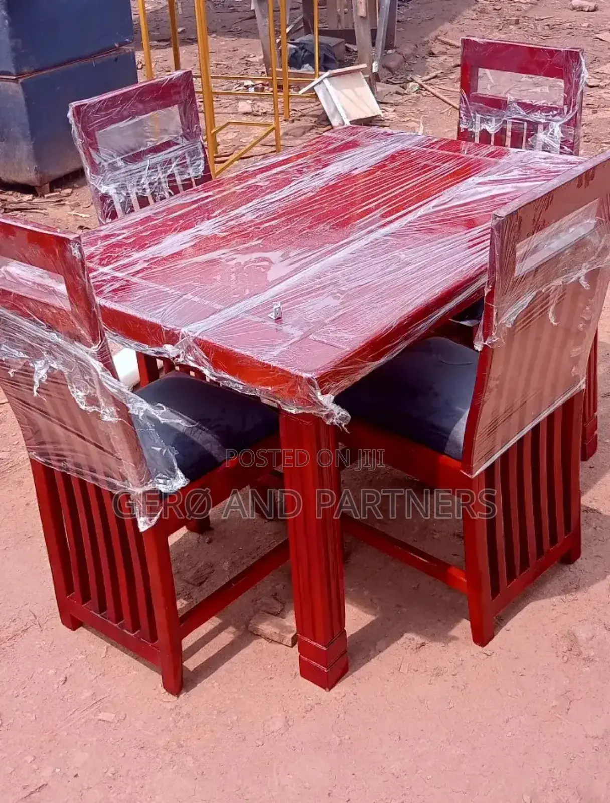 Integrated Four Seater Dining Table