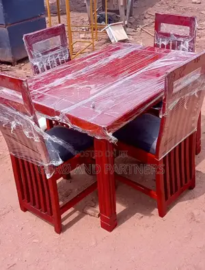 Integrated Four Seater Dining Table