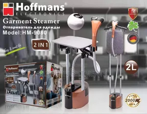 Hoffmans Hm-9080 2-in-1 Garment Steamer Red