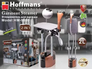 Hoffmans Hm-9080 2-in-1 Garment Steamer Red