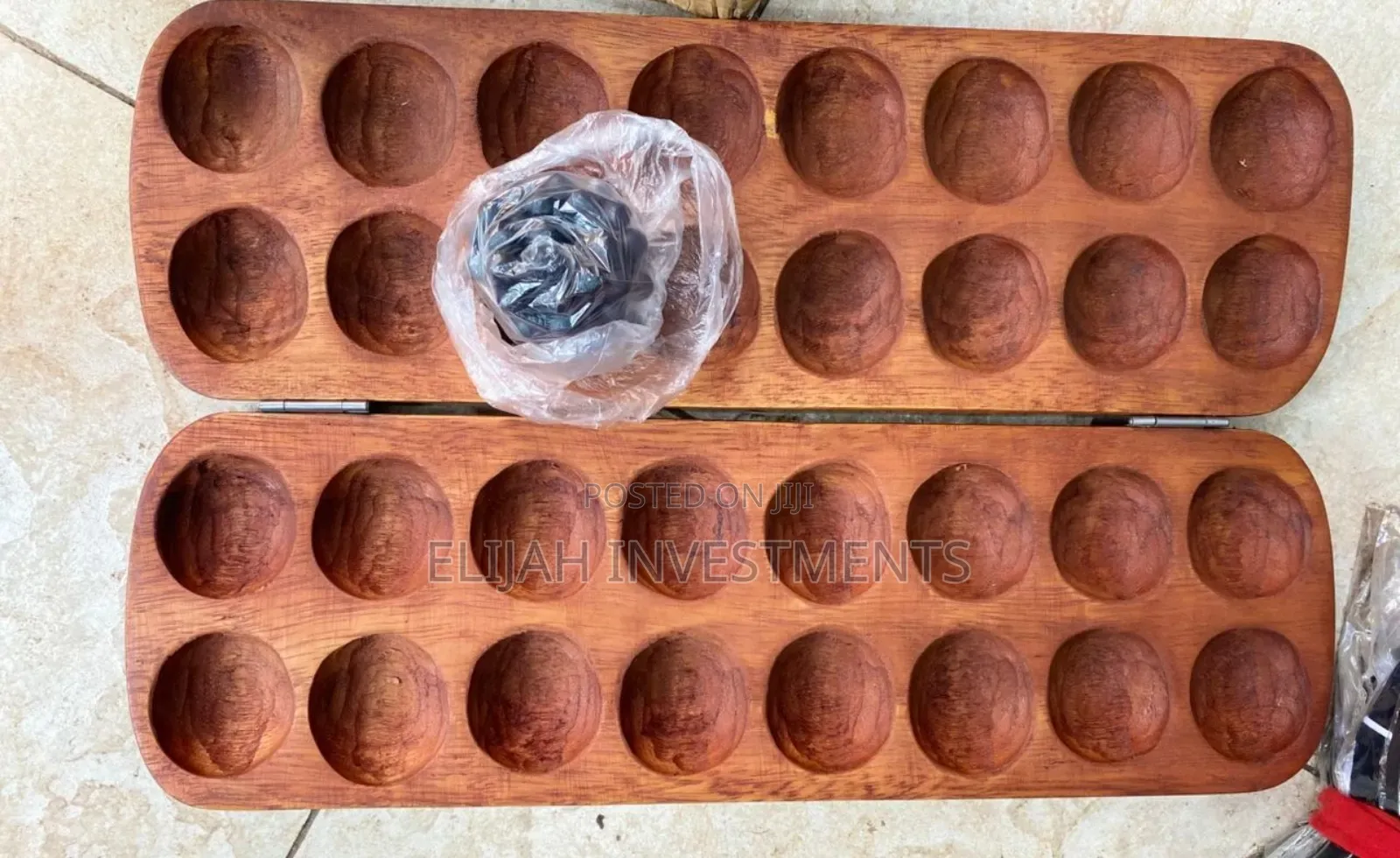 New Wooden Omweso Board
