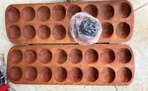New Wooden Omweso Board