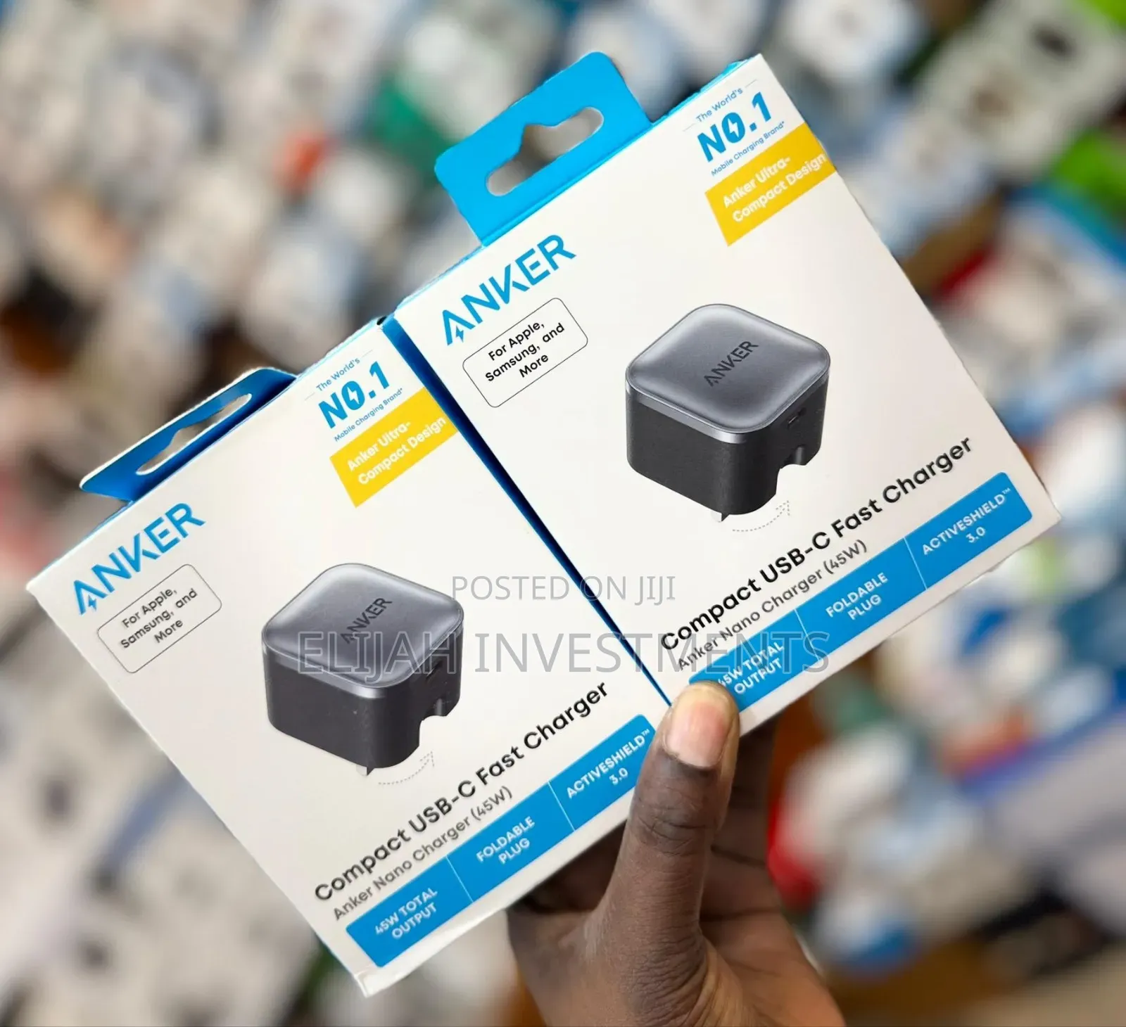 Compact Usb -C Fast Charger 45w