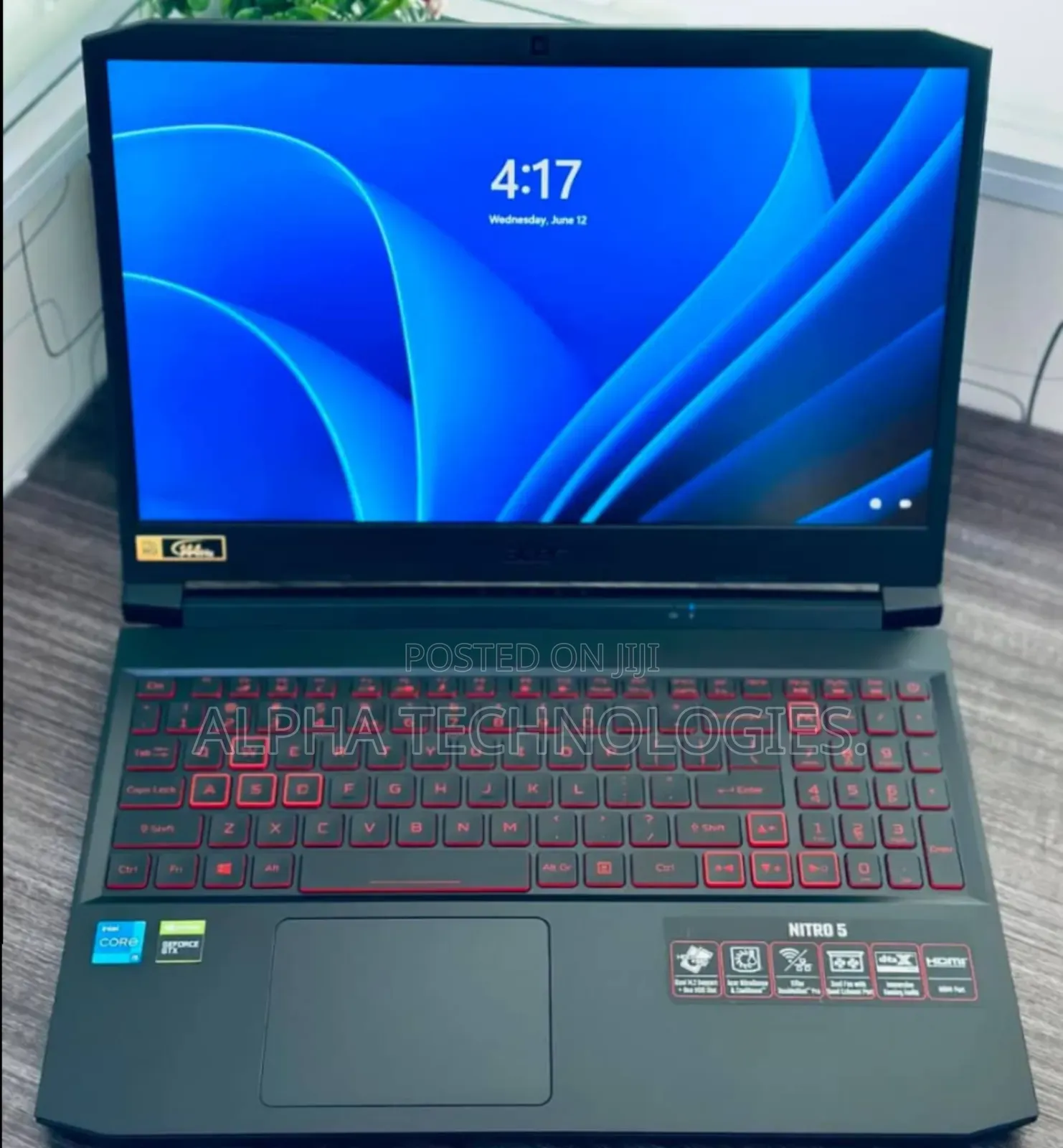 Laptop Acer Nitro 5 16GB Intel Core I7 SSD 256GB