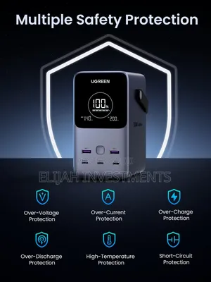 Ugreen 300w 48000mah Power Bank With Smart Digital Display