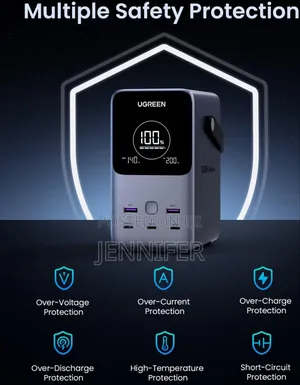Ugreen 300w 48000mah Power Bank With Smart Digital Display