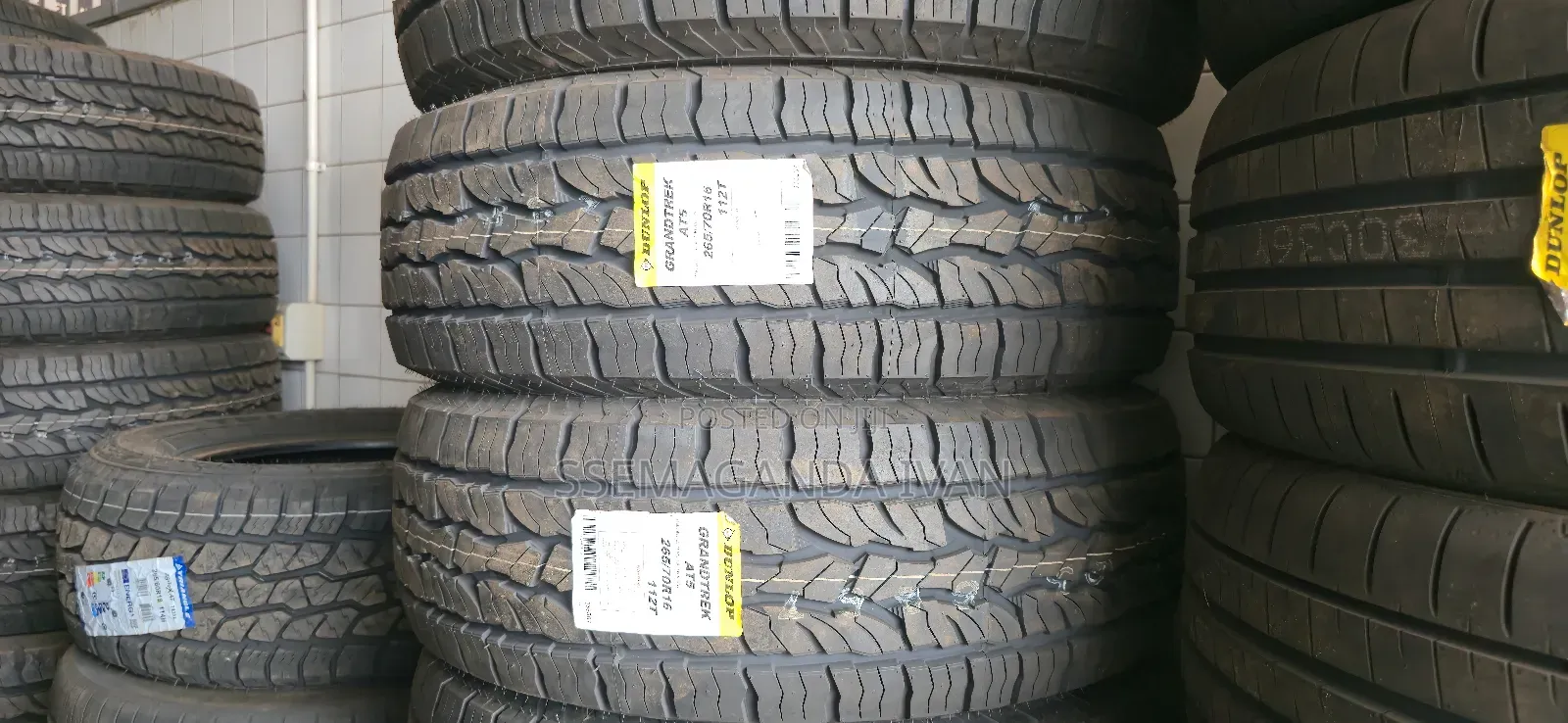 265/70r16 112t At5 Original Dunlop Grandtrek